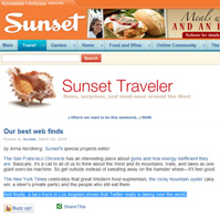 Sunset Best Web Finds