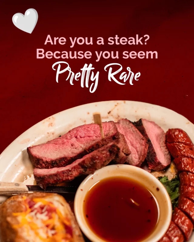 Roses are red, tri-tip is too&hellip; 🥩💌 Warning: swiping through may cause sudden cravings&hellip; and swooning.