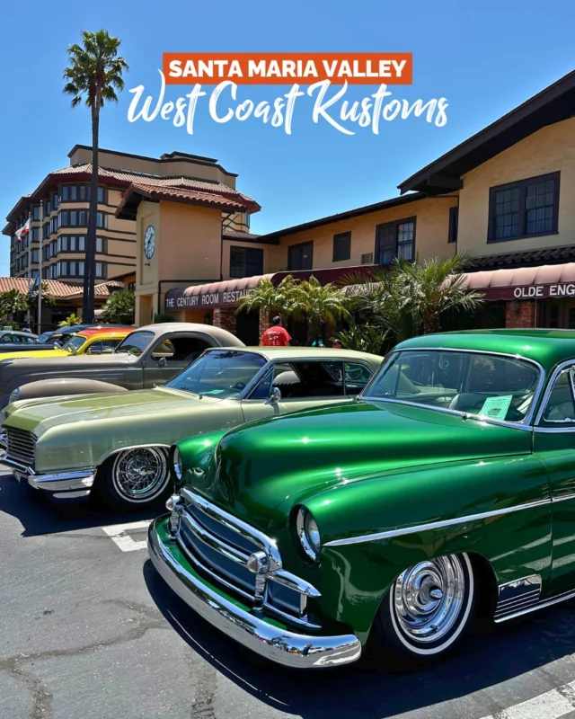 Rev those engines and roll into Santa Maria Valley from May 22 through 24! 🏁The 2026 West Coast Kustoms Cruisin&rsquo; Nationals is back at the Santa Maria Fairpark. Bring the family, dust off that classic lead sled, and celebrate the art of kustomizing with fellow car lovers. It&rsquo;s a weekend of chrome, culture, and good times you won&rsquo;t want to miss. 🛠️✨Tap the link in our bio for more.