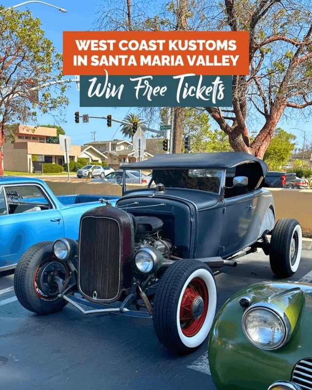 🚗💨 GIVEAWAY TIMEWe&rsquo;re teaming up with @wck_cruisin_nationals and the @santamariavalleychamber to give away FOUR pairs of tickets to the West Coast Kustoms Cruisin&rsquo; Nationals Model Car Show at the Santa Maria Fairpark, taking place May 23-24. 🏁🔥Here&rsquo;s how to enter:
✔️ Follow @wck_cruisin_nationals and @santamariavalley
✔️ Fill out the entry form at the link in our bio @santamariavalleyThat&rsquo;s it! The giveaway ends Friday, May 15 at 11:59 PM. Four winners will be randomly selected and notified via email on May 18.Start your engines, and good luck 🤞