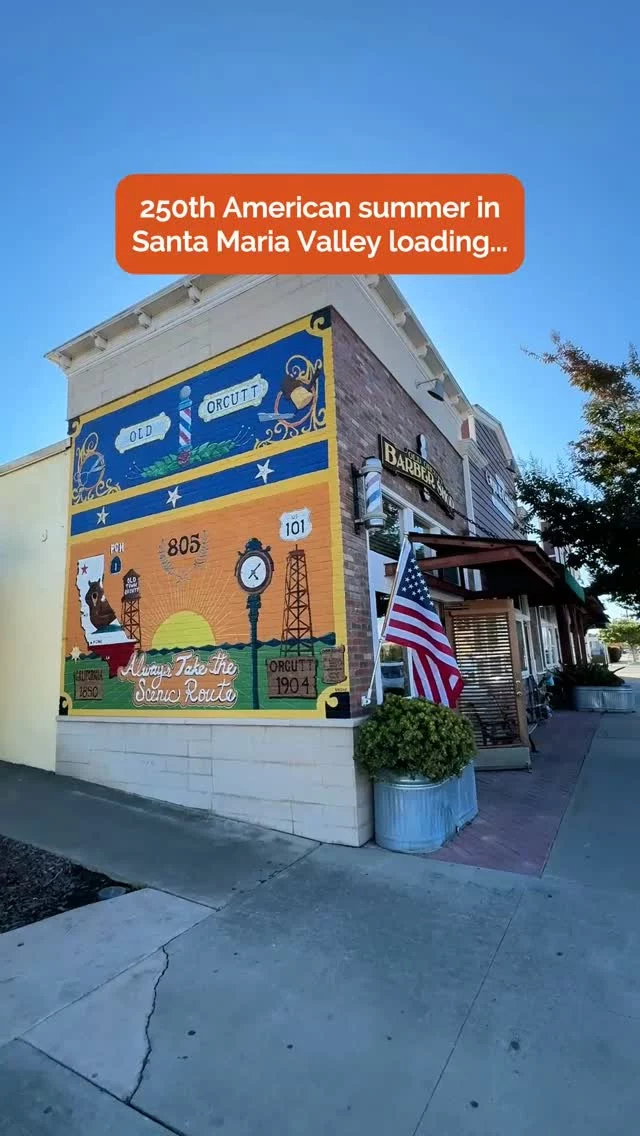 The 250th American summer deserves better than a crowded beach and overpriced drinks. Celebrate in Santa Maria Valley, where the weather is perfect and the barbecue is real. 😌🇺🇸